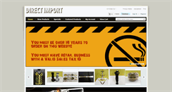 Desktop Screenshot of directimportwholesale.com